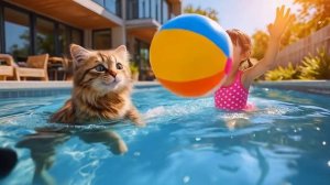 Firefighter Cat Saves a Little Girl… and Becomes Her Loving StepdadSad Cat Story