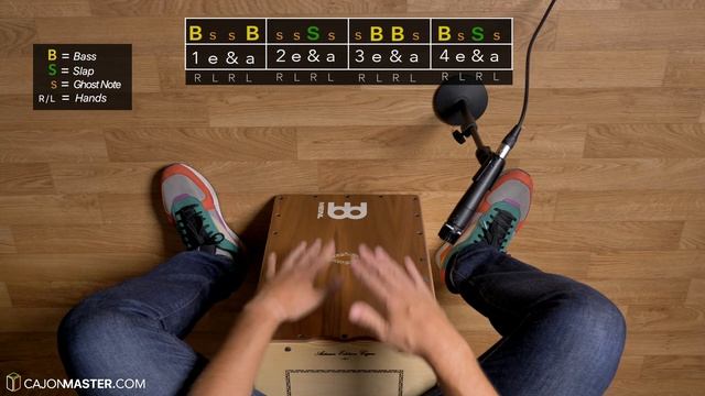 Learn a Traditional Rhythm & Blues / Rock'n roll Groove on Cajon - “Bo Diddley Beat” смотреть онлайн