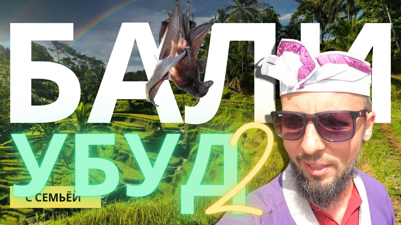 Бали с семьей часть 5 – УБУД 2: рисовые террасы, храмы, парк бабочек и дом балийца