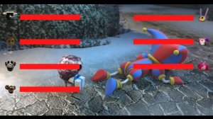 FNAF UCN ROCKSTAR vs POPPY PLAYTIME CHAPTER 3 With HEALTHBARS