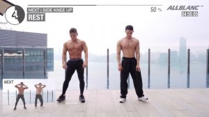 10분만에 땀이 쏟아집니다!💦 고강도 전신 체지방 삭제 운동 _ 10MIN FAT BURNING FULLBODY HIIT WORKOUT wit