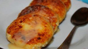 Сладкие сырники с тыквой