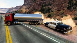 🚔 ПОЛИЦЕЙСКИЙ ХАОС в BeamNG: Погоня, Краши и АДРЕНАЛИН!💥🚓