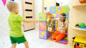 Кита Никита и мама веселятся | Веселое видео для детей