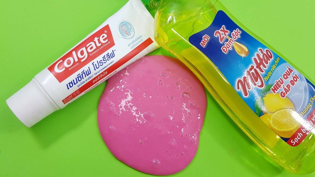 2 лизуна БЕЗ КЛЕЯ из мыла и сахара без загустителя  Как сделать слайм своими руками