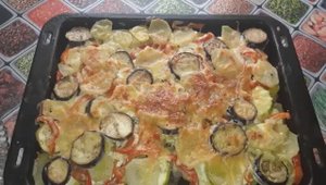 НАРЕЗАЛ И ЗАБЫЛ. ОВОЩНАЯ ЗАПЕКАНКА