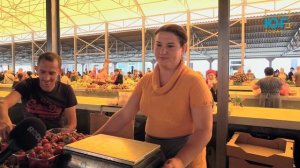 Почем клубника и ранние овощи на Измаильском рынке