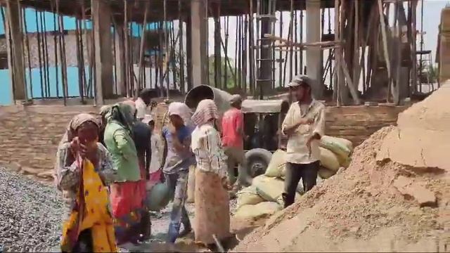 To day 150 bags Slab Casting Shree Roofon Concrete Master Cement Customer Mahesh anna Ndk