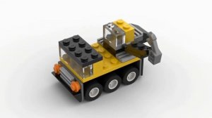 🚨Как построить Экскаватор, машина из лего. 40325 #лего #lego #tutorial #bricklady