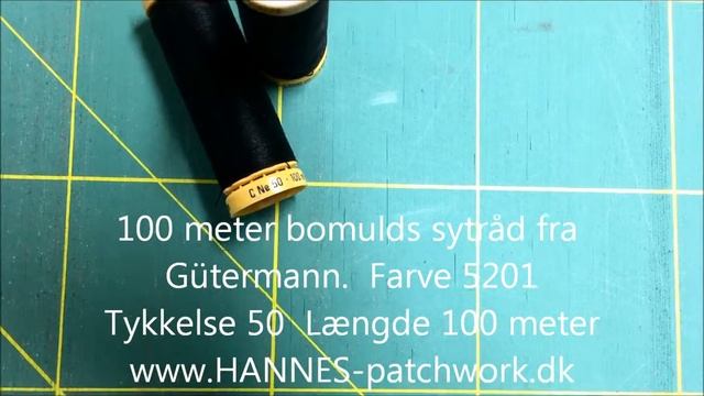 Gütermann 100 meter bomulds sytråd смотреть онлайн