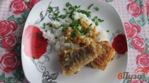 Жареный минтай