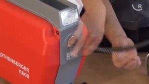 ROTHENBERGER R600 Машина для прочистки труб  Ротенбергер R600