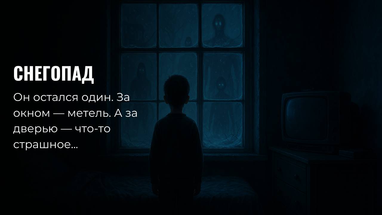 🎧 Аудиорассказ: "Снегопад" | Страшные истории и страшилки перед сном