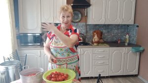 Делаю очень вкусный томатный сок.