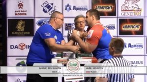 Чемпионат Европы по армрестлингу 2018. О.Мелентьев