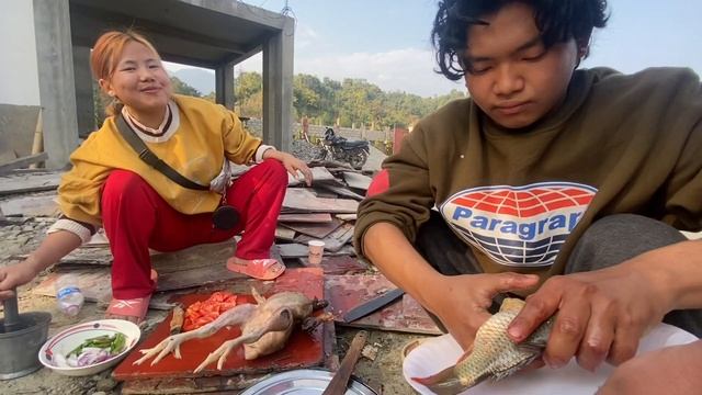 Cooking, Roasting & Eating with all the cousins at Bungalow👯 | Mini Picnic🧺 Sunday | Shrine Tania смотреть онлайн