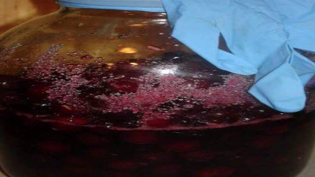 Домашняя вишневая наливка без спирта