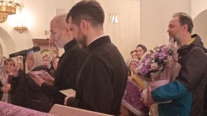 Поздравление прот. Алексея Яковлева с 50-ем!!! храм Серафима Саровского в Раево