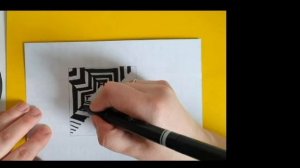 Рисуем иллюзия (51), легко и просто