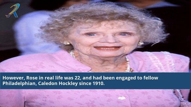 How Old Is Rose In Titanic In Real Life