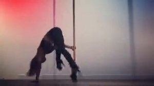 Exotic pole dance. Связка для среднего уровня.