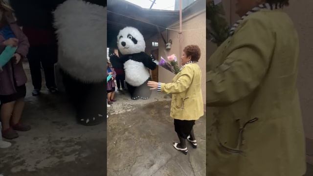 Амиго поздравляет! #Panda #umka #Амиго #Умка #dance #umkarostov #мишкаумка #мишканапраздник #медведь