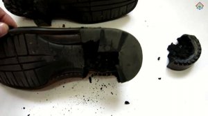 Poor quality shoes. Обувь низкого качества.