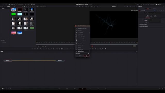 SKY REPLACEMENT TUTORIAL | DAVINCI RESOLVE 17 смотреть онлайн