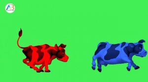 New wild animals running video | Animals Stampede green screen video | Cartoon Animals race video 3