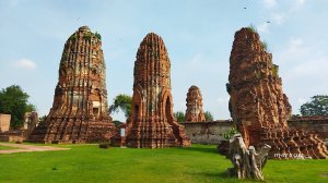 аюттайя. просто храм wat_mahathat ч.3 วัดมหาธาตุ ayutthaya อยุธยา