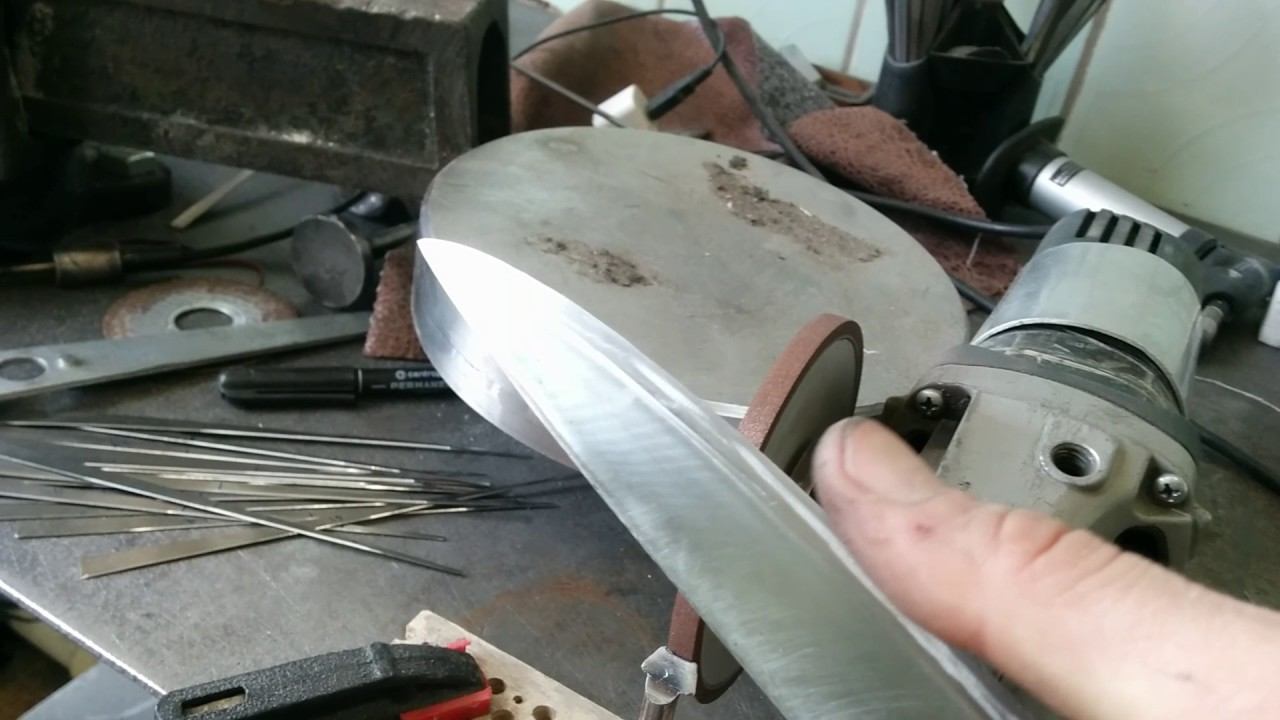 Заточной наждак для ножей из УШМ