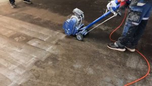 Blastrac BMP 215E frezovanie podlahy