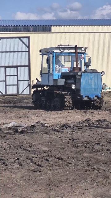 Возвращение легенды. Гусеничный трактор ХТЗ. смотреть онлайн