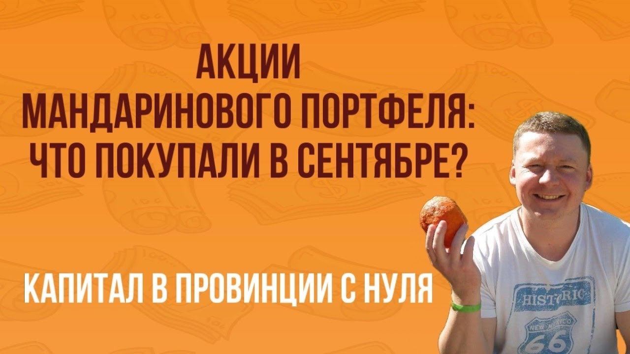 Какие АКЦИИ ПОКУПАТЬ по МАНДАРИНОВОМУ ПОРТФЕЛЮ? / Капитал В ПРОВИНЦИИ С НУЛЯ / Публичный портфель смотреть онлайн