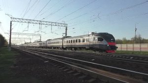 Электропоезд ЭП2Д-0181 (ЦППК) пригородный поезд №6172 Москва - пл. 88 км.