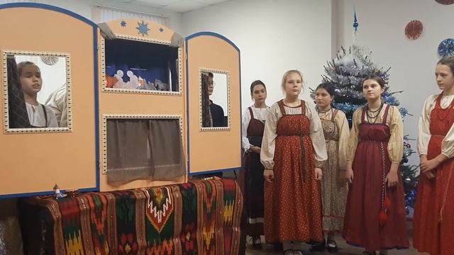 Спектакль "Вертеп" в музыкальной школе. смотреть онлайн