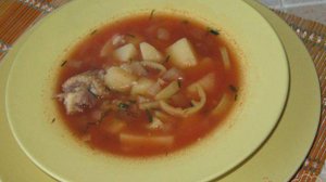 Суп из утки с рисом