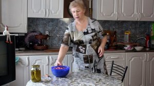 Красный винегрет и бублики из дедства