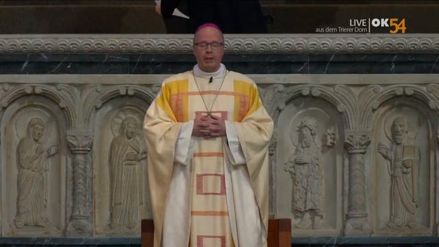 LIVE: Abendmesse der Ehejubilare aus dem Trierer Dom (23.04.2021 - 18:00 Uhr) | Heilig-Rock-Tage смотреть онлайн