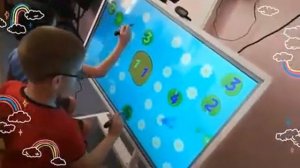 Играем в интерактивную панель Колибри