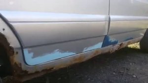 очень гнилая ваз 2114 замена порогов ,и усилителей замена орак ,и многое другое