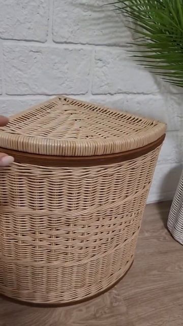 Корзина своими руками для белья