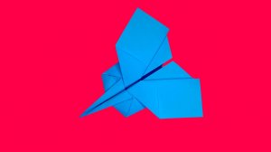 Как сделать самолет из бумаги который долго летает