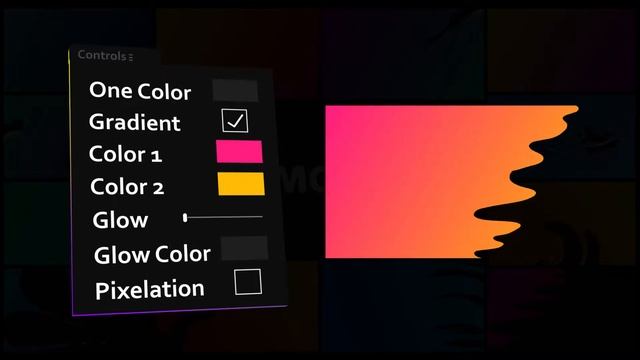 Gradient Liquid Transitions Template Pack for DaVinci Resolve