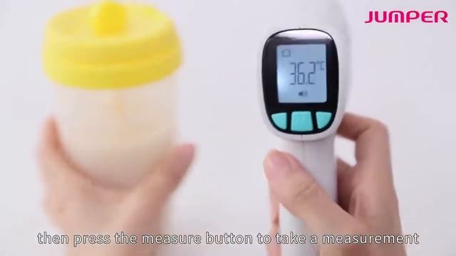 เครื่องวัดอุณหภูมิทางหน้าผากแบบอินฟราเรด JUMPER Non-Contact Infrared Thermometer รุ่น JPD-FR202