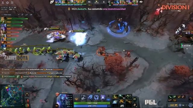 NIGMA VS TEAM SECRET BO3[GAME 1] SUMAIL, ATF VS RESOLUT1ON - DPC WEU 2023 TOUR 1: DIVISION 1 - DOTA