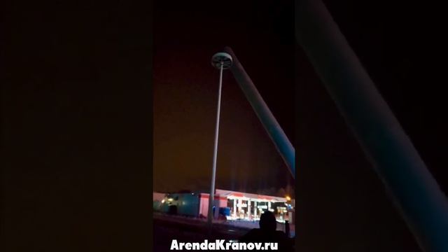 Аренда автокрана 50 тонн для демонтажа вывески магазина Оби смотреть онлайн