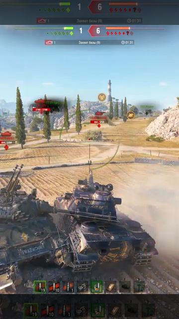 Баг Натиск 2023 . Танк не едет и бессмертен #worldoftanks #funny #replays #wot смотреть онлайн