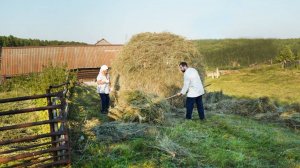 ЖИЗНЬ В УРАЛЬСКОЙ ДЕРЕВНЕ ｜ СЕНОКОС И ЗАГОТОВКИ В НОВОЙ ПОСУДЕ