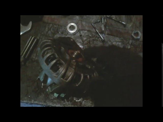 как поменять подшипники генератора 110А поло 03c903024e +кат№№ смотреть онлайн